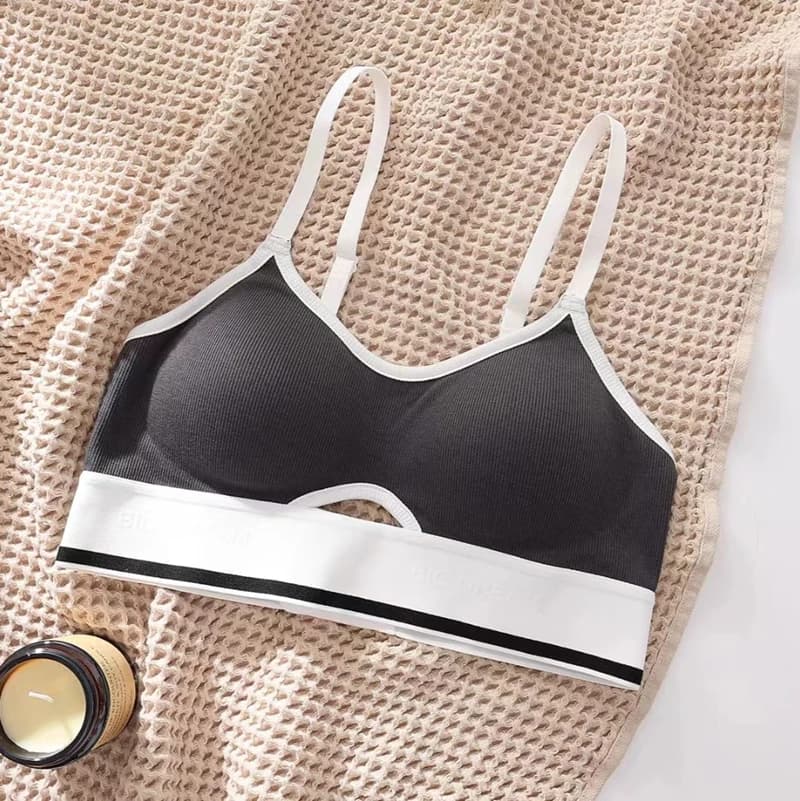 Women's Rimless Push-Up Sports Bra