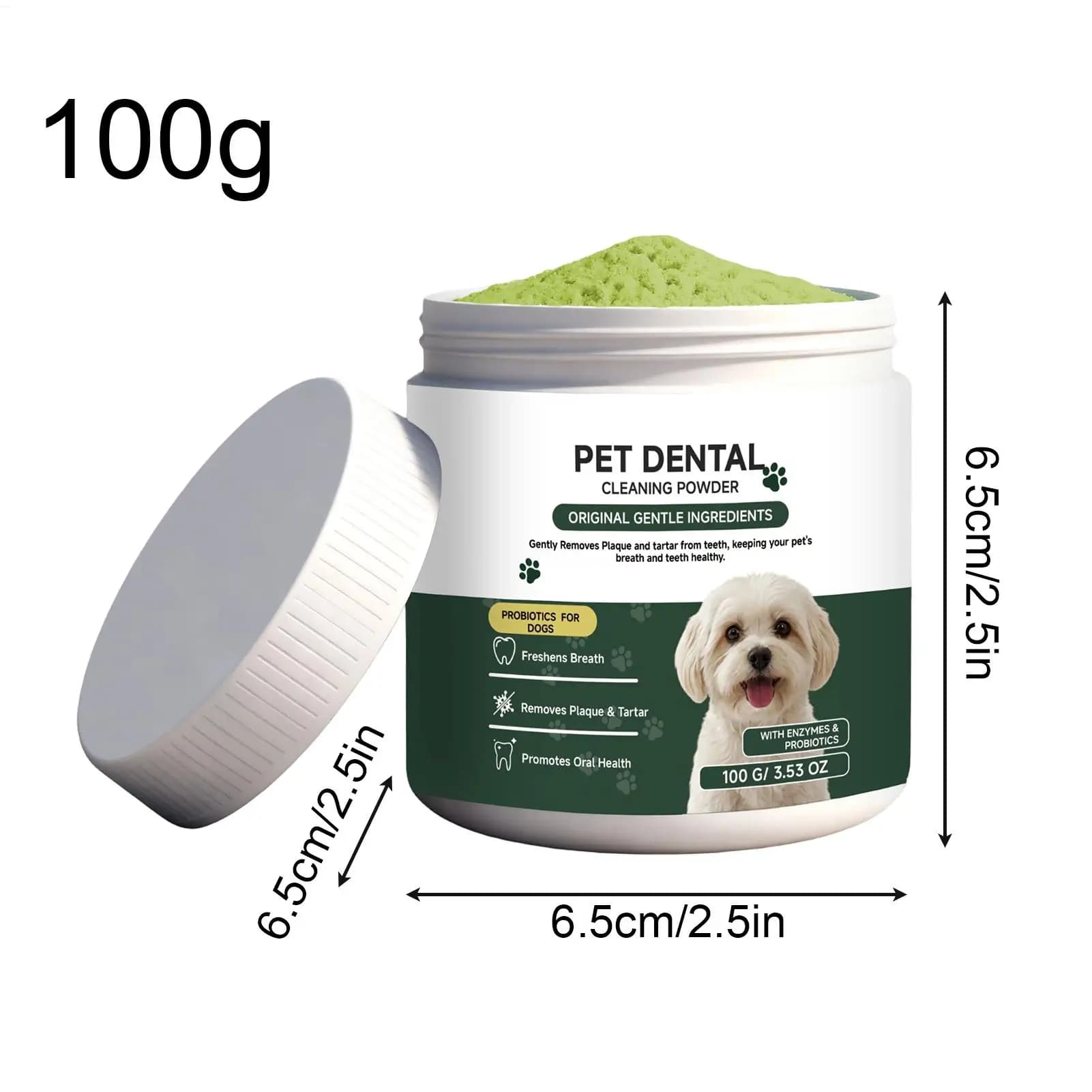 Dog Tooth Powder Breath Freshener