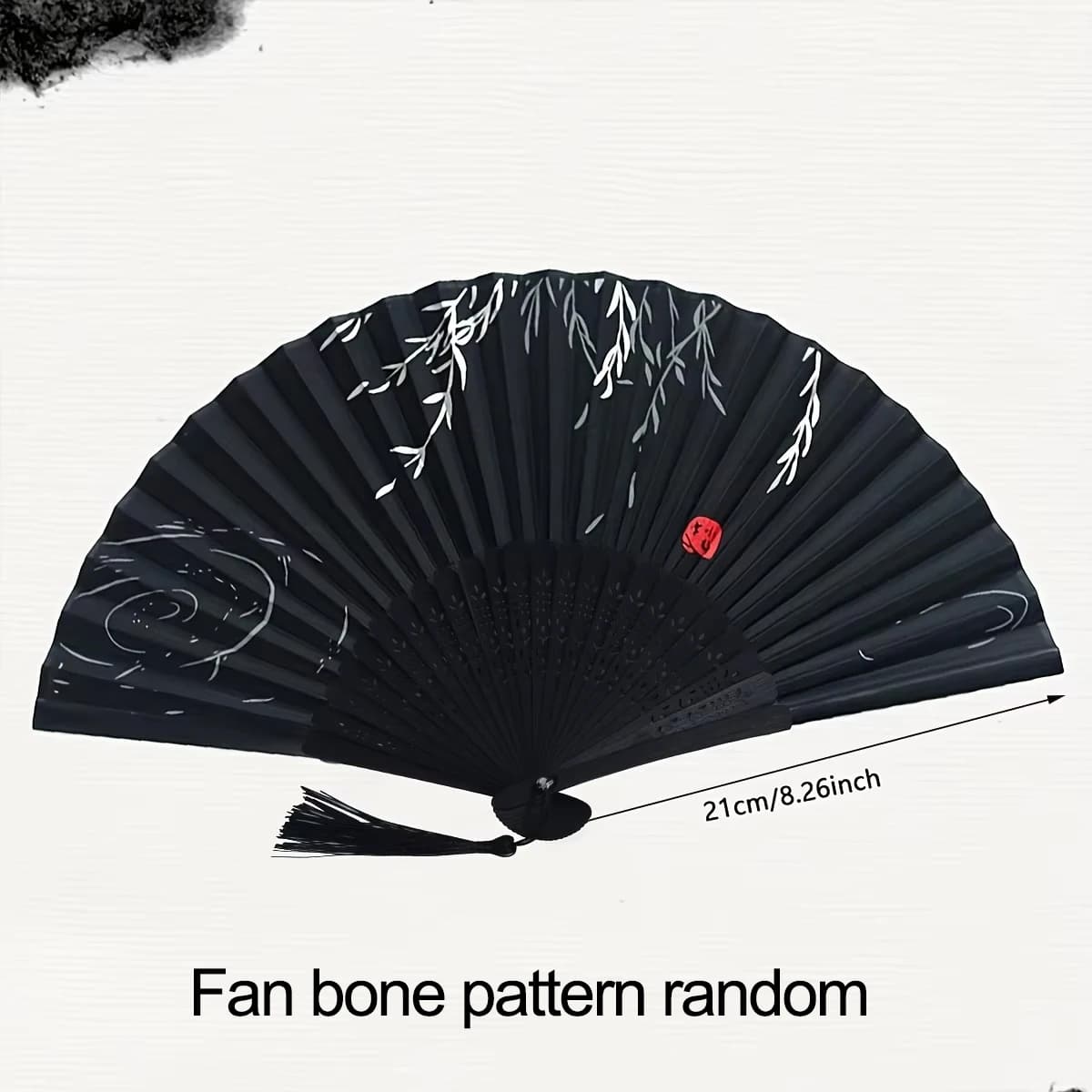 Elegant Wooden Folding Hand Fan