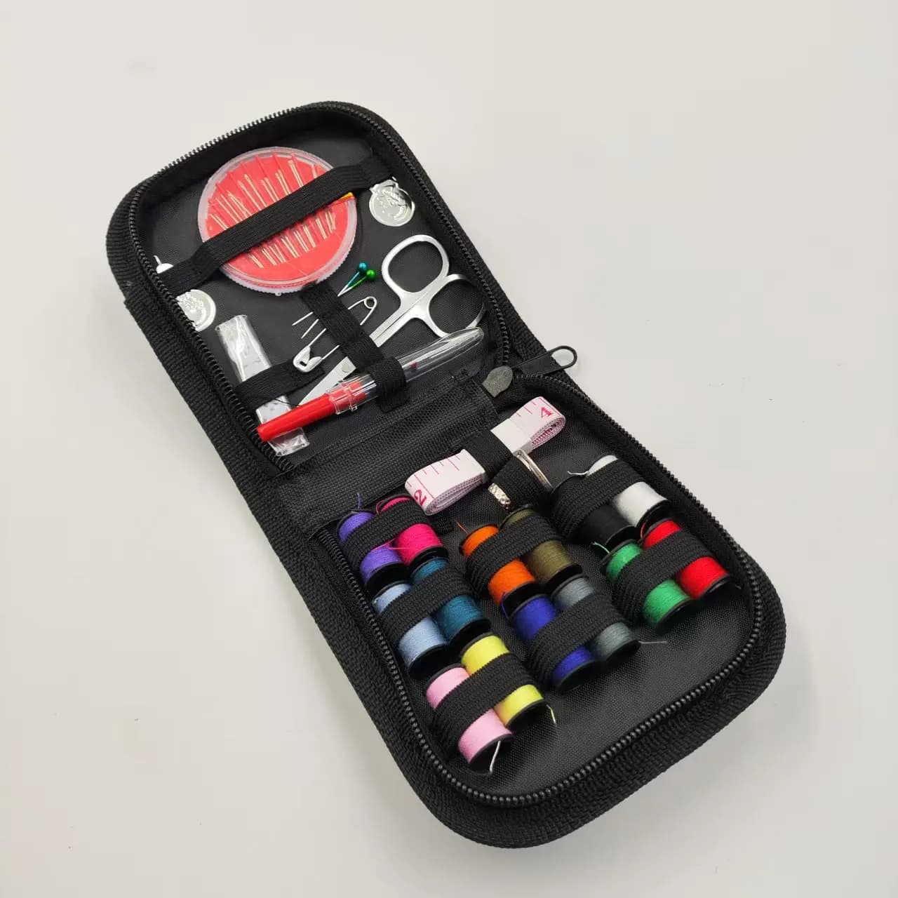 Sewing Kit Complete Set with Threads Needles Scissors Tape Measure Buttons and More for DIY Handcraft Projects Home and Travel