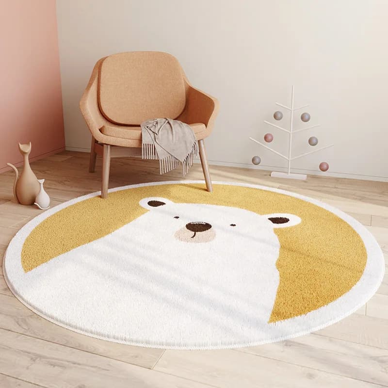 Cartoon Round Area Rug