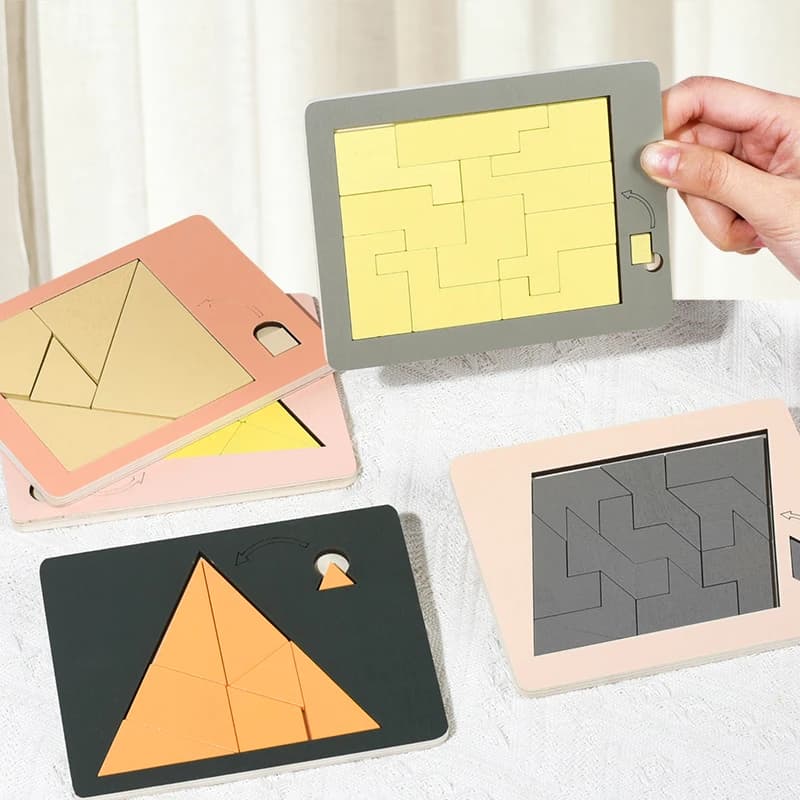 Wooden Puzzle Board for Kids