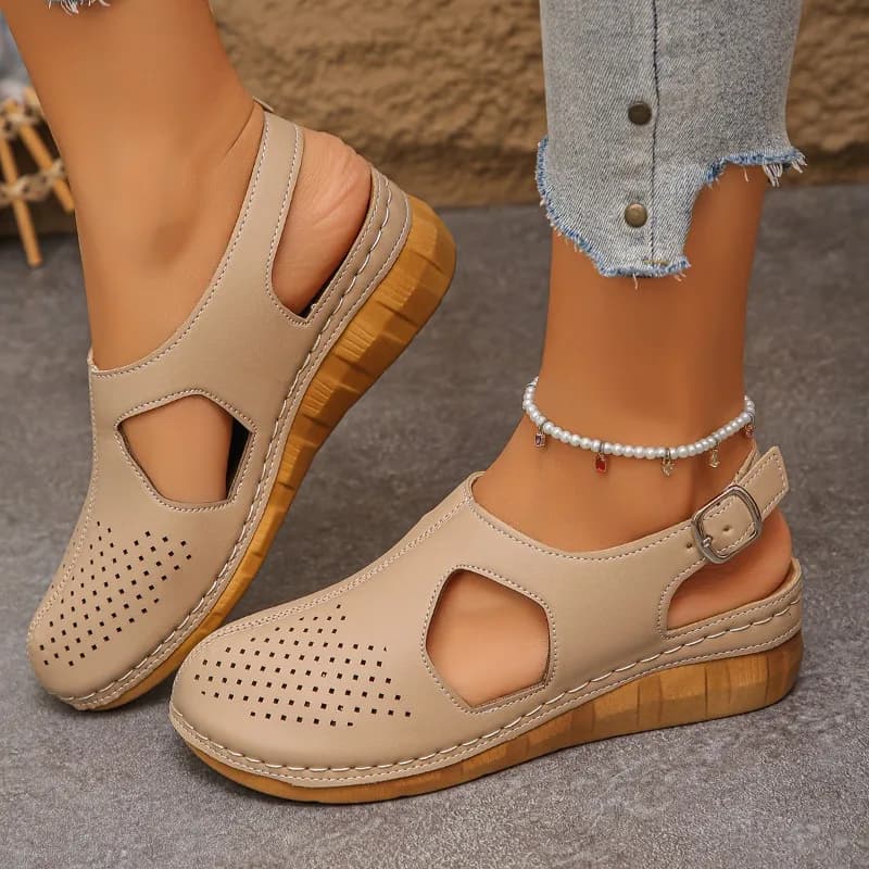 Women's Wedge Sandals, Size 43
