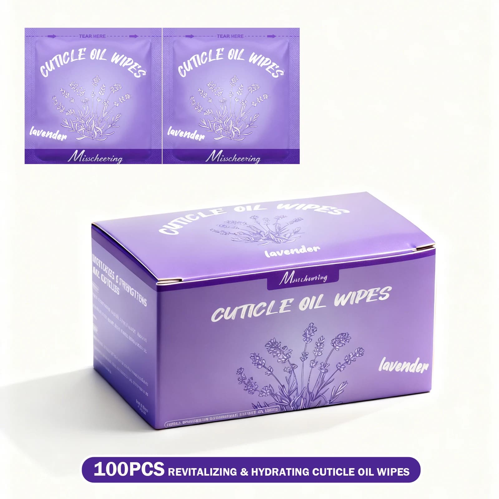 Cuticle Oil Wipes Variety Pack
