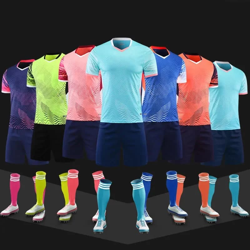 Men's Soccer Football Uniform Kit