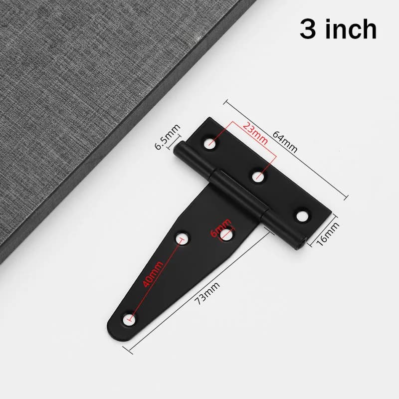 Heavy Duty T-Strap Gate Hinges