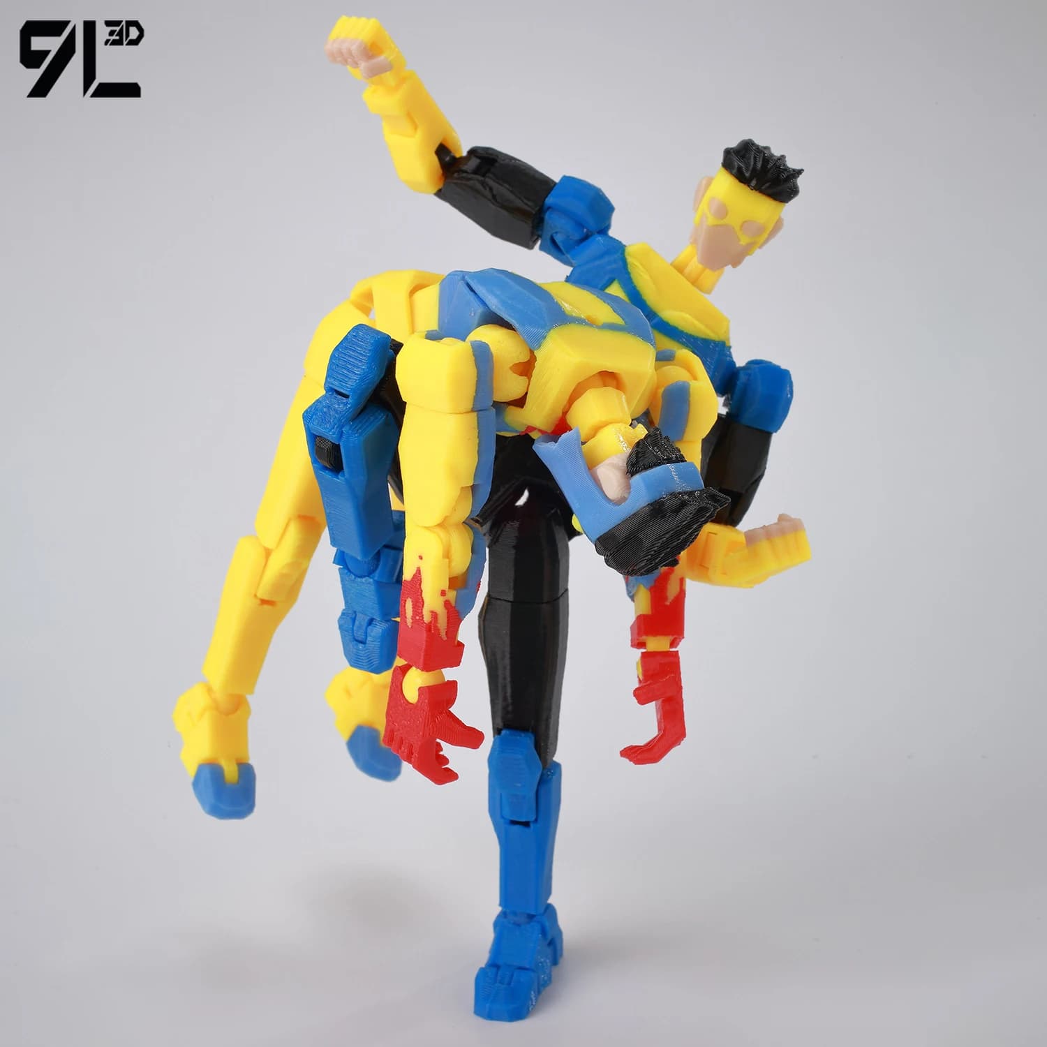 Nova T Posable Action Figure with Interchangeable Parts
