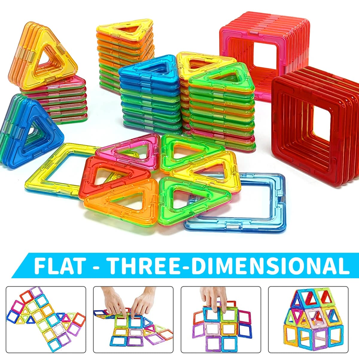 Magnetic Building Blocks Construction Set