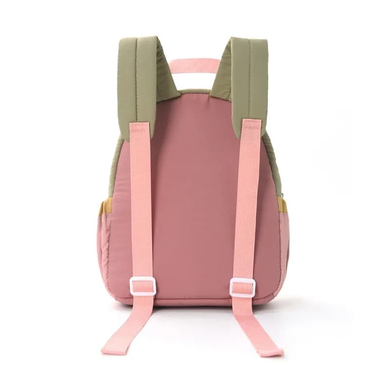 Children's Apple-Pattern School Backpack