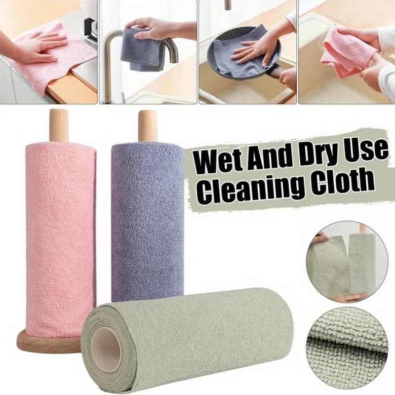Reusable Microfiber Cleaning Cloths