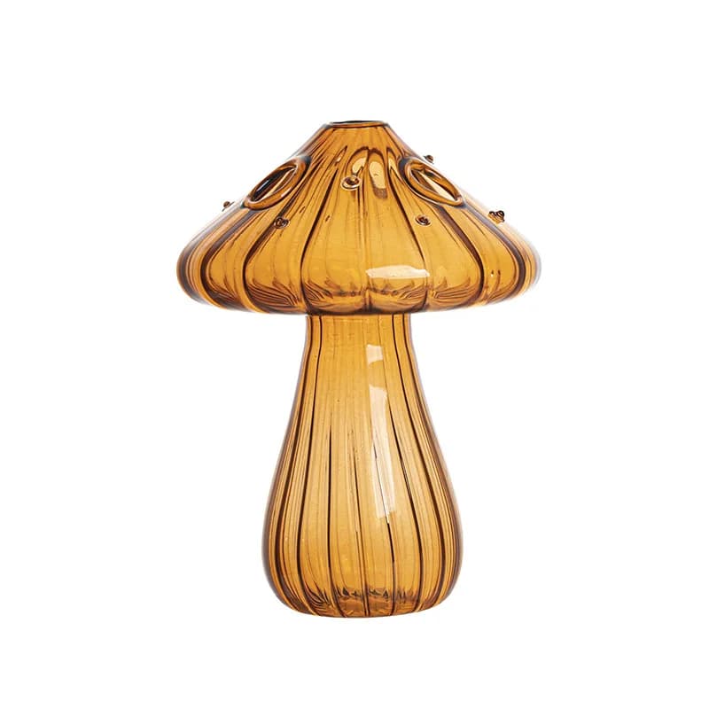 Mushroom Glass Vase