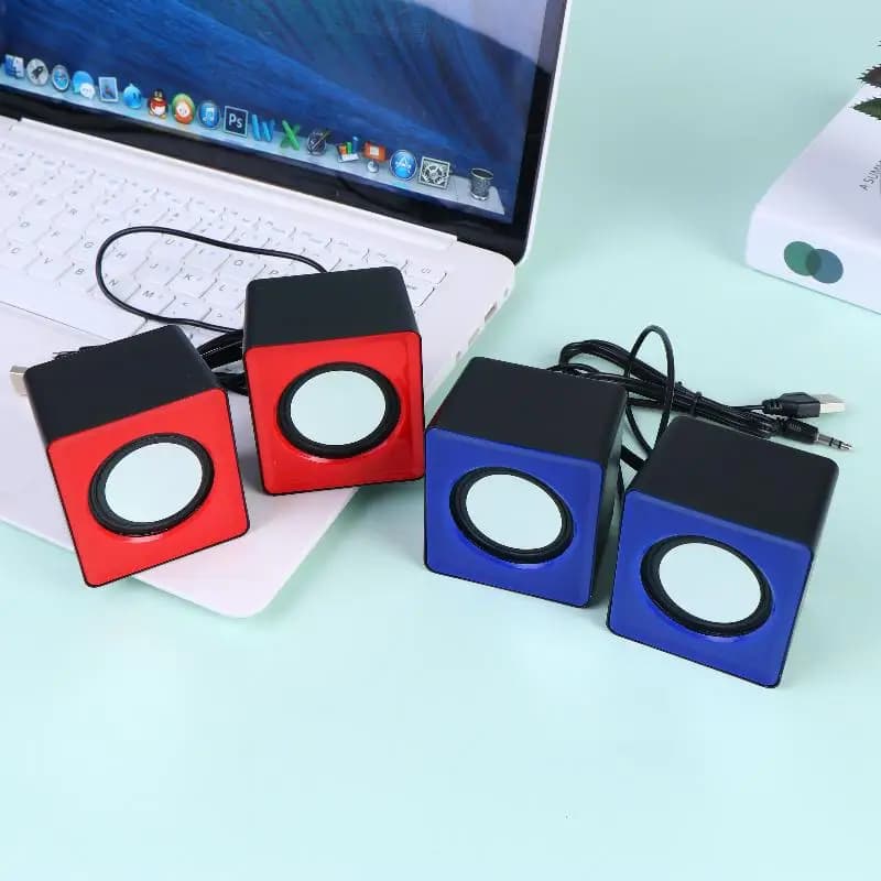 Desktop PC Stereo Speakers with USB Power