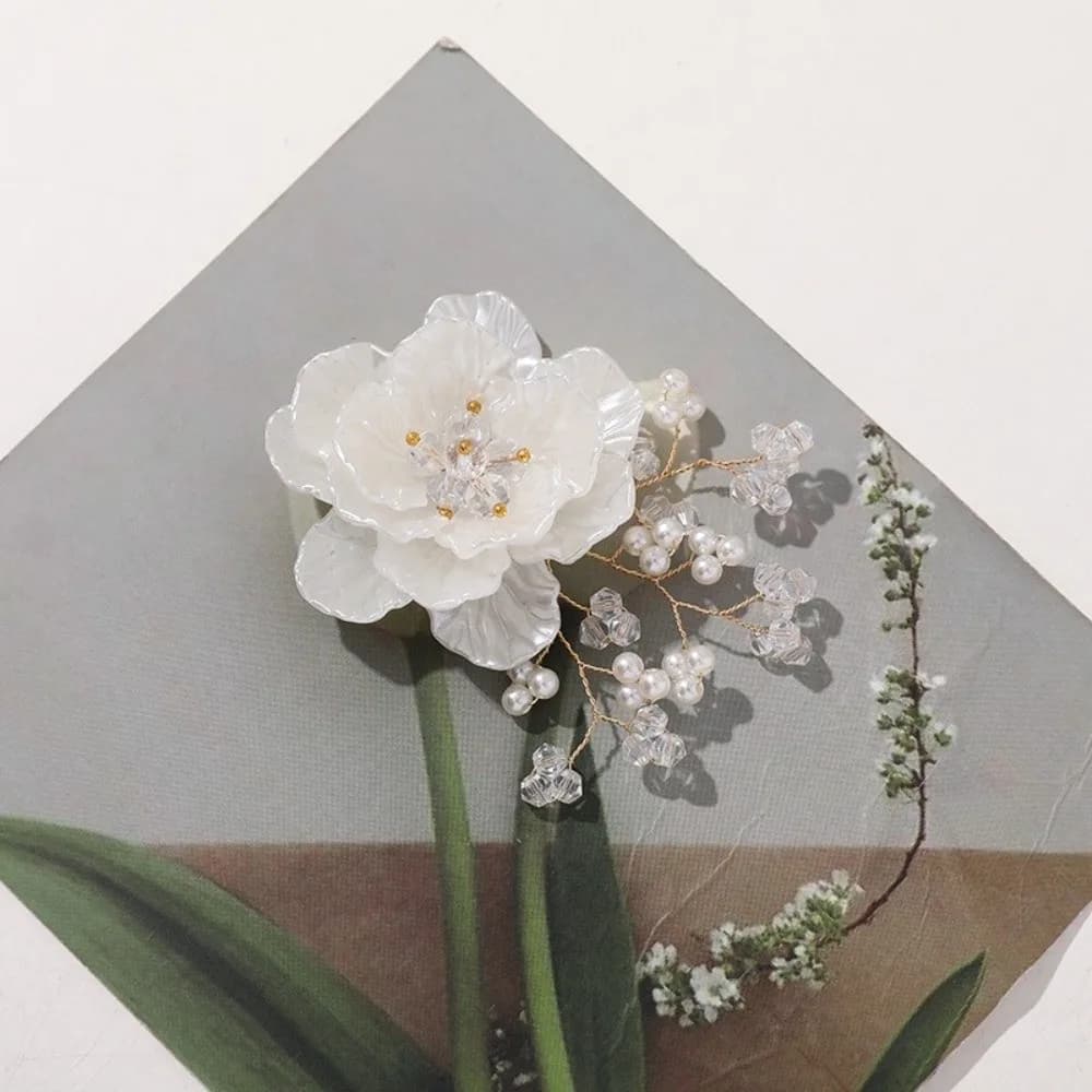 Floral Bead Jewelry Component