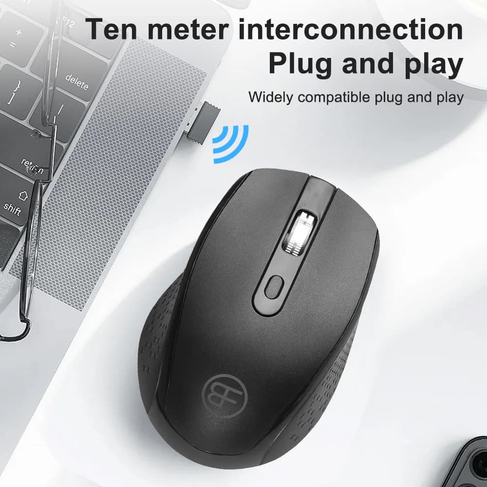 Wireless Gaming Mouse 2.4GHz Ergonomic