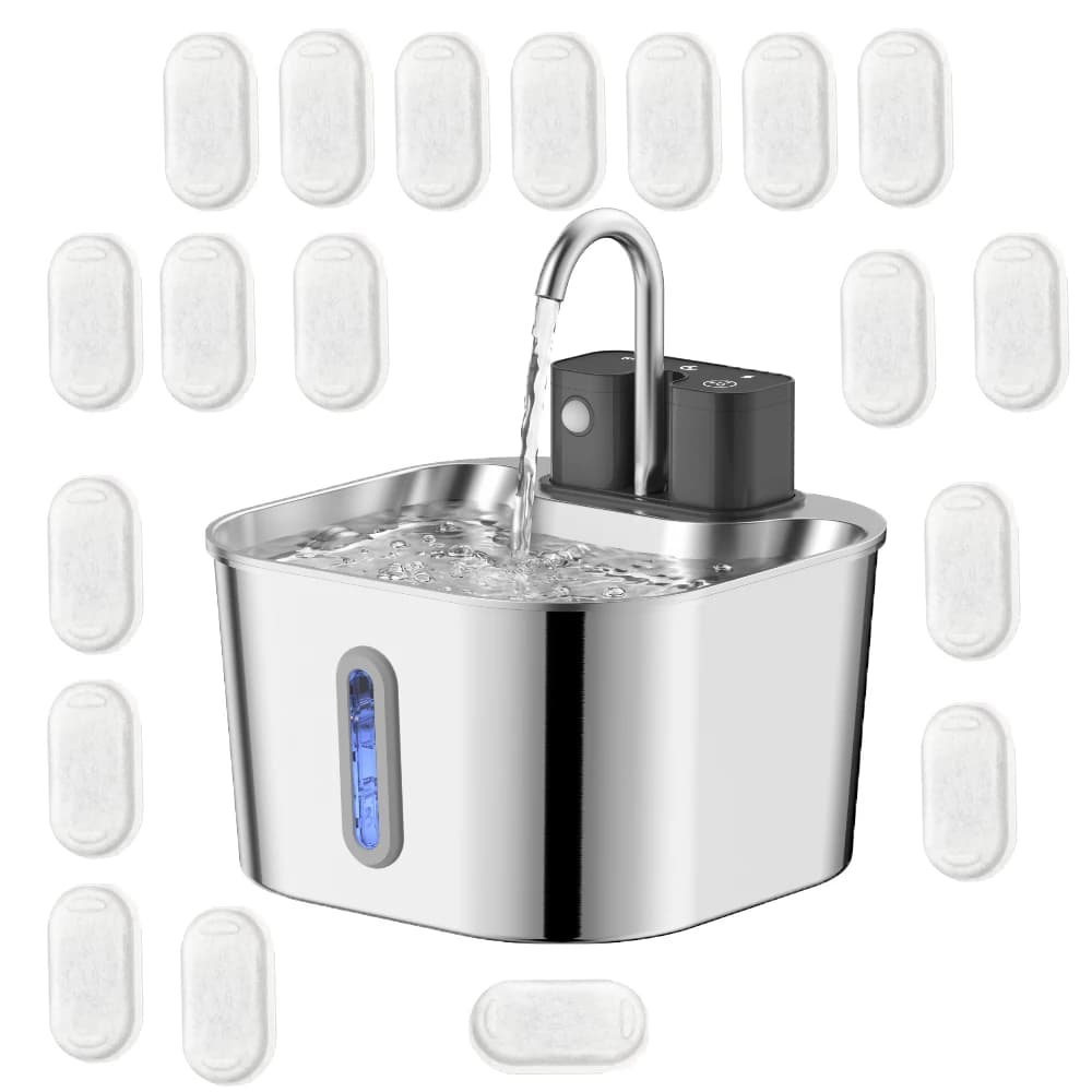 Wireless Rechargeable Cat Water Fountain