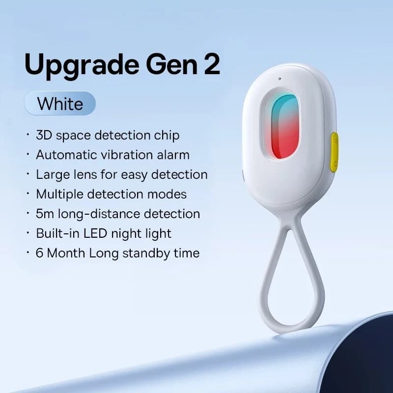 2-in-1 Door & Window Alarm with Hidden Camera Detector