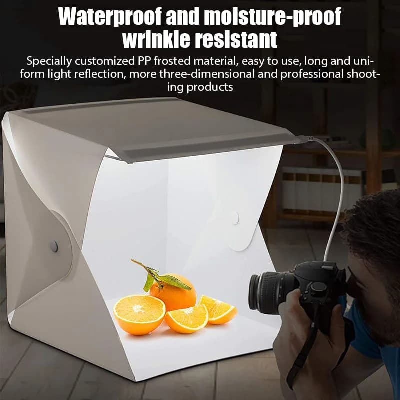 Portable LED Photography Light Box Studio
