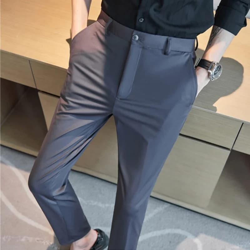 Men's Summer Straight Stretch Pants