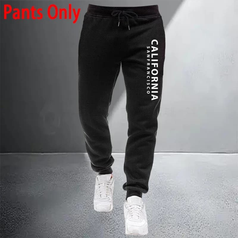 Men's Casual Zip Hooded Tracksuit