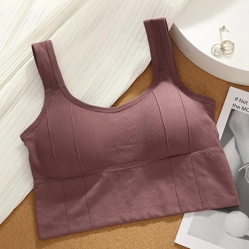 Seamless Padded Sports Bra