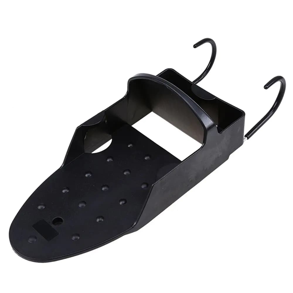 Wall-Mounted Iron Board Hanger and Storage Rack