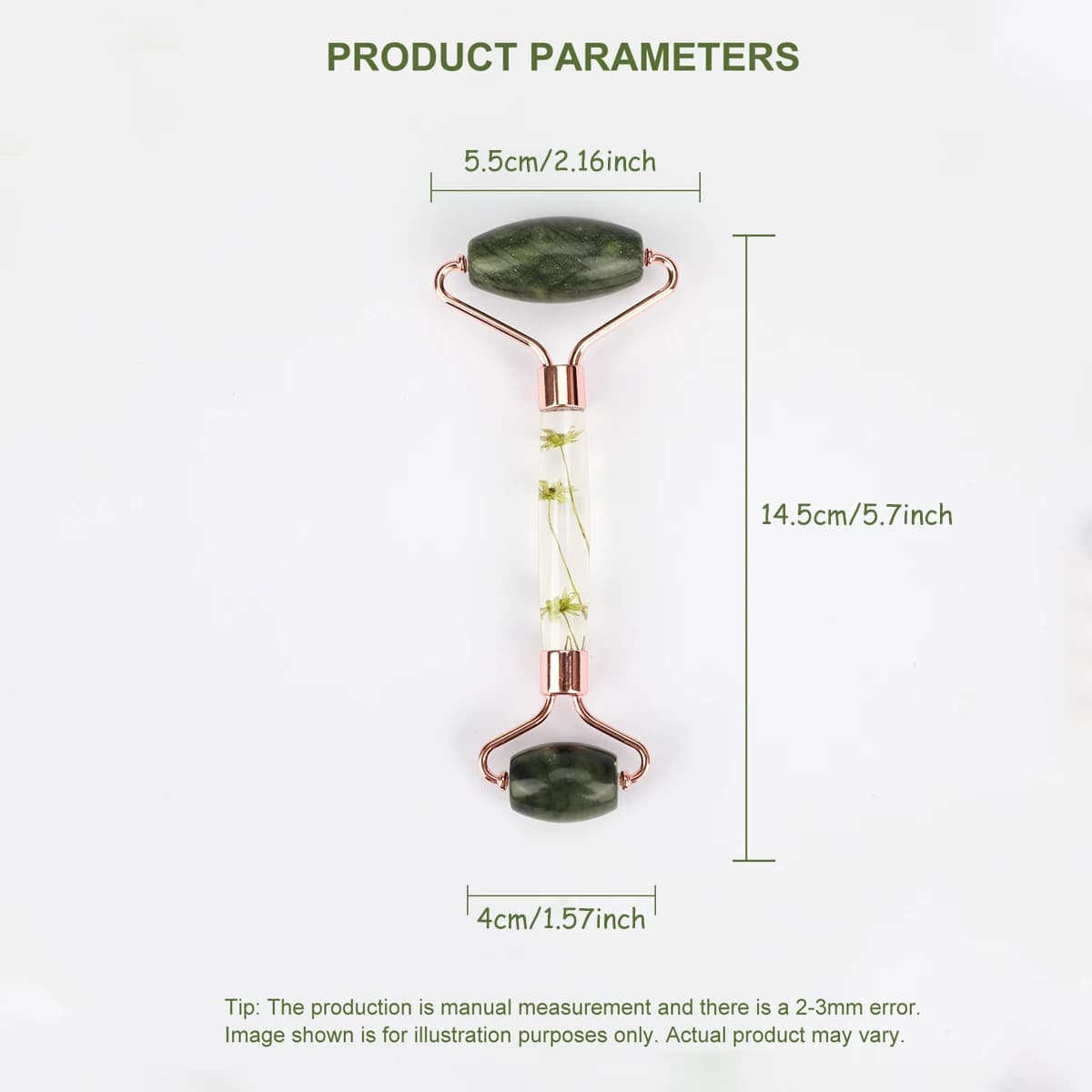 Natural Jade Roller Facial Massager