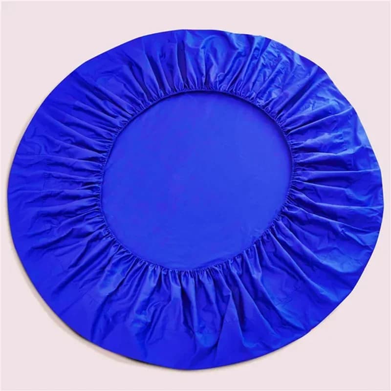 Round Cotton Fitted Sheet Set