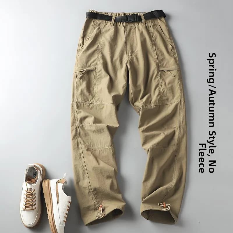 Men's Winter Fleece Lined Outdoor Work Pants