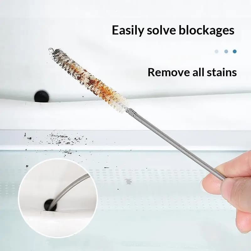 Drain Cleaning Syringe Kit With Hose Attachments