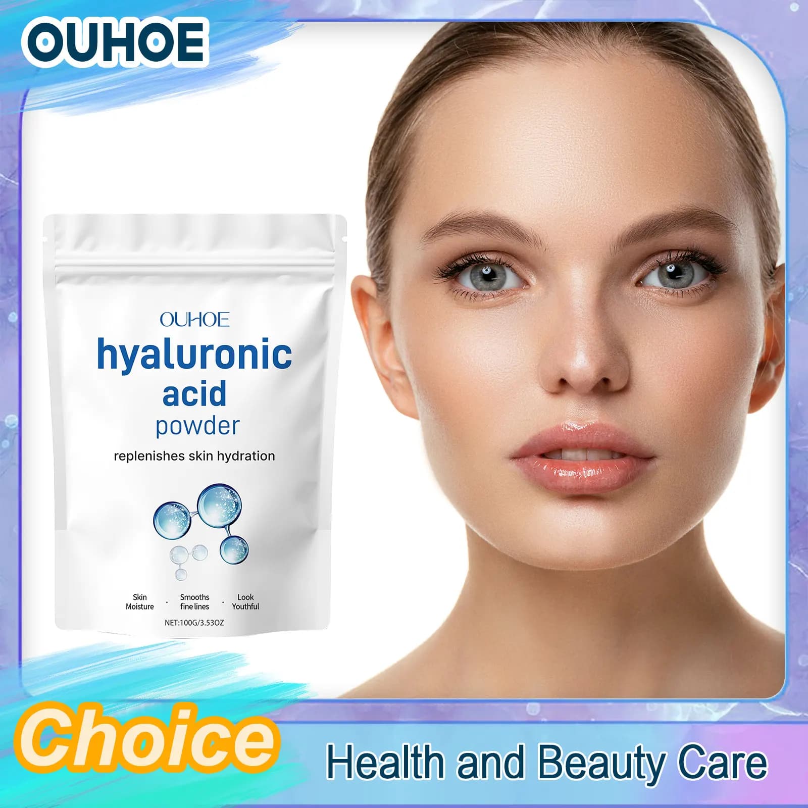 Hyaluronic Acid Powder Face Mask