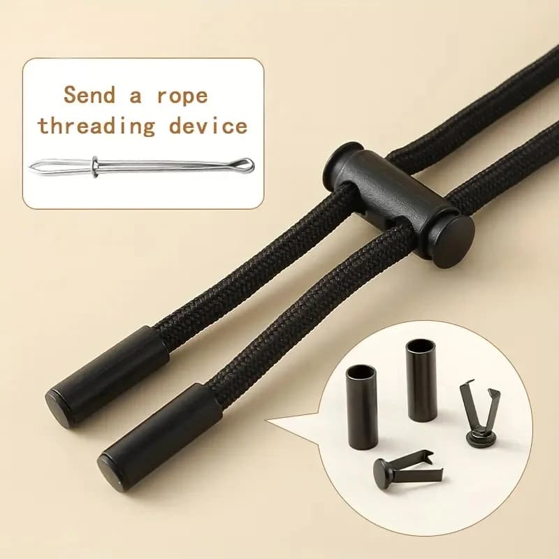 2M Elastic Drawstring Band with Threading Device