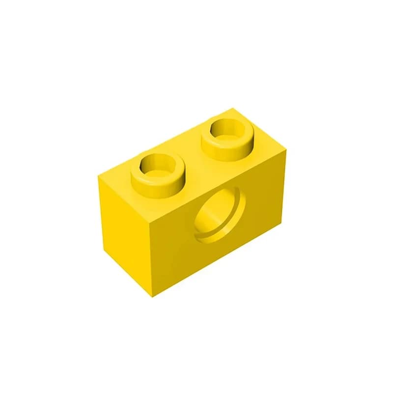 1x2 Brick with Hole Building Block