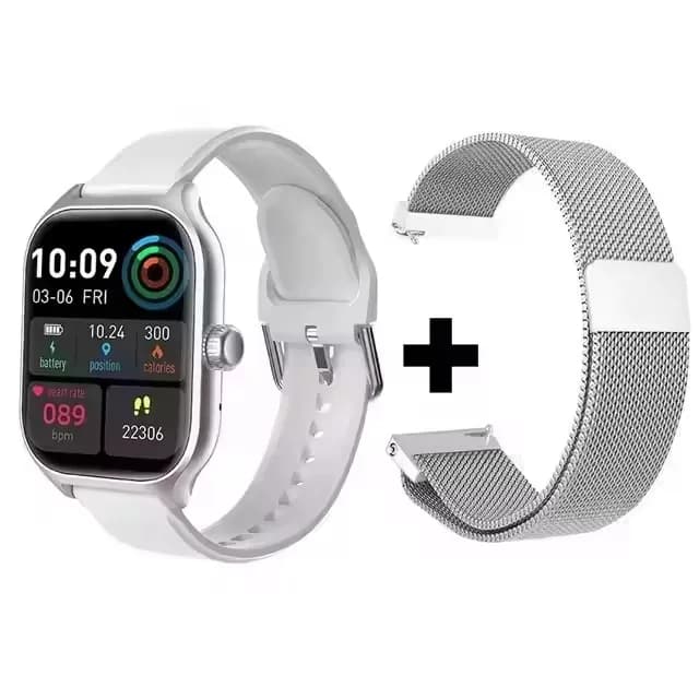 2027 New Smart Watch 2.01" HD Display Answer Make Call Message Preview Sports Modes DIY Dial Weather Forecast For Men Women H10
