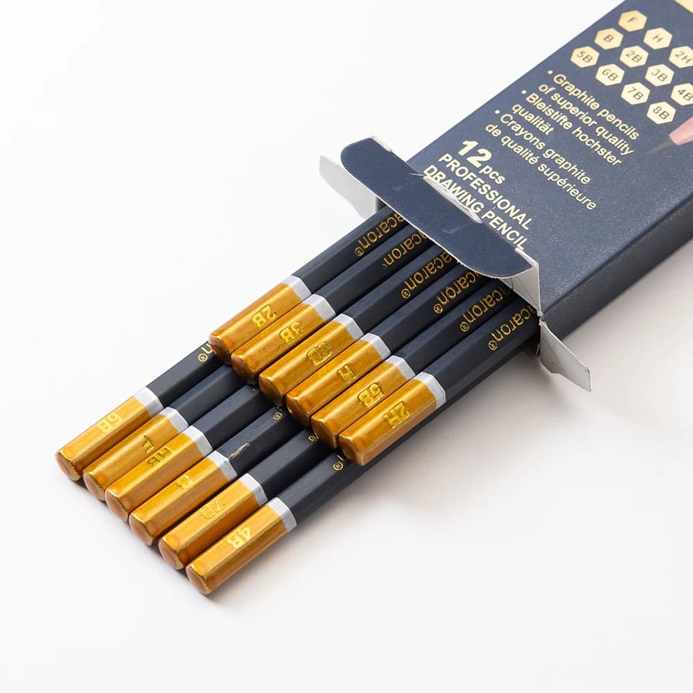 Charcoal Sketch Pencil Set 12-Piece