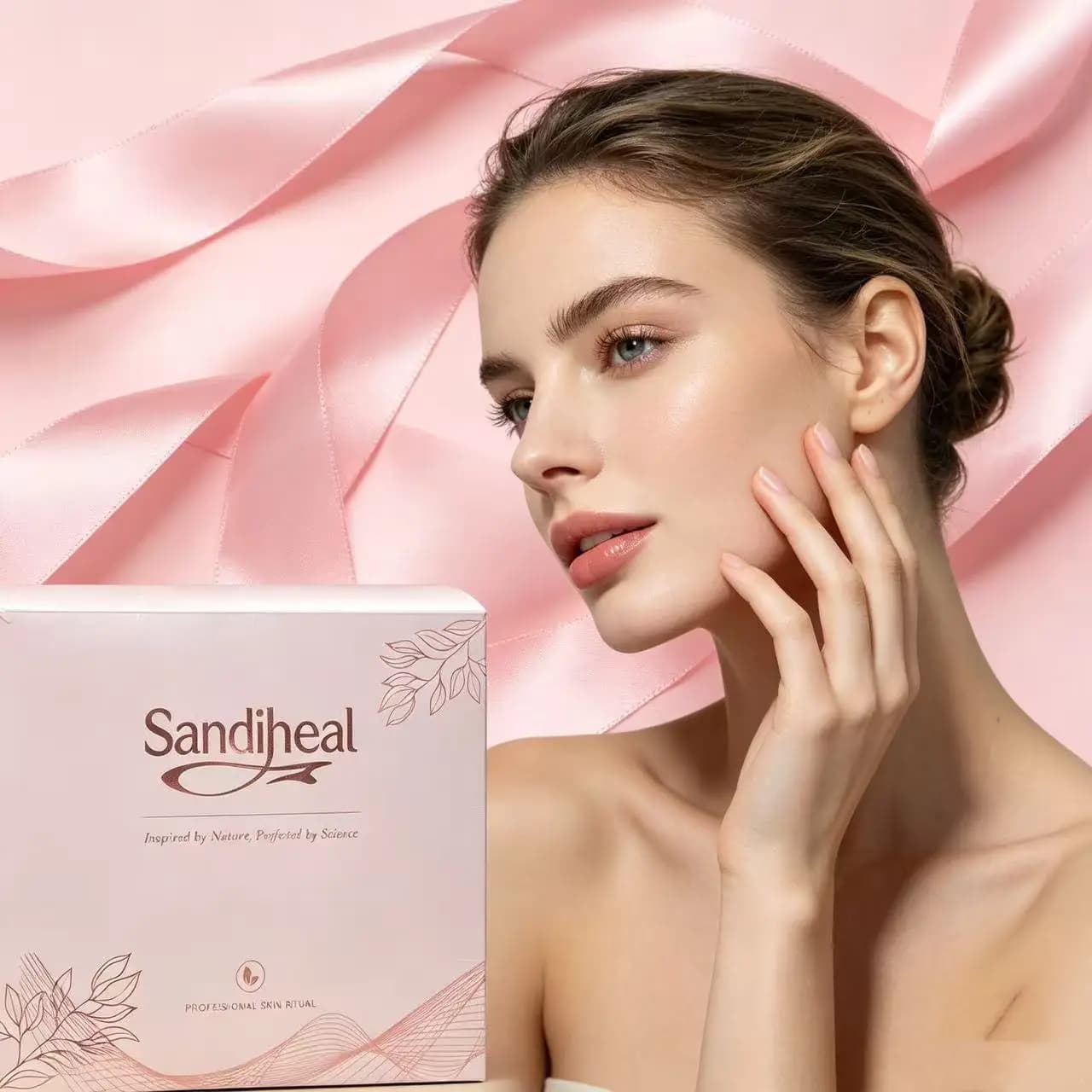 Luxurious Pink Skincare Serum Set – Leaves skin radiant, hydrated and nourished