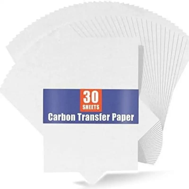 Carbon Transfer Paper Set, 4 Colors, 30 Sheets