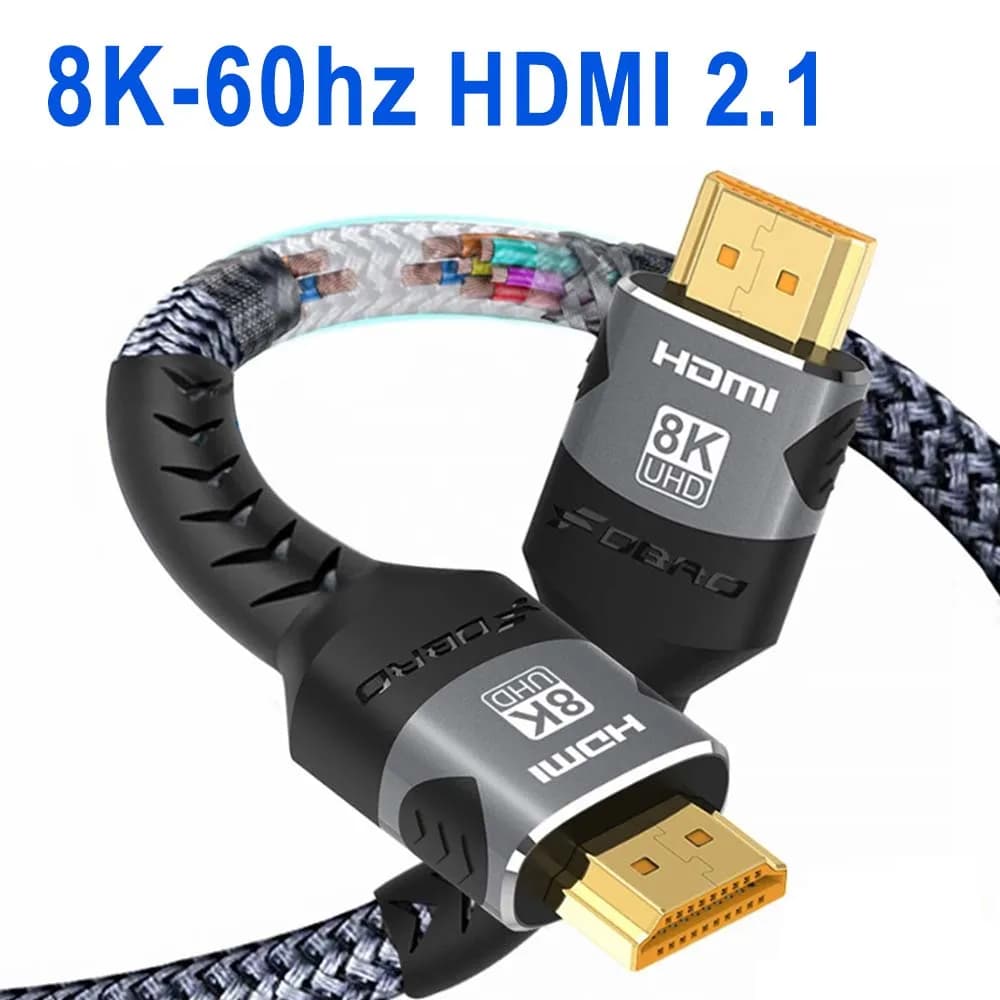 HDMI 2.1 Cable 8K 60Hz 4K 120Hz 3 Meter