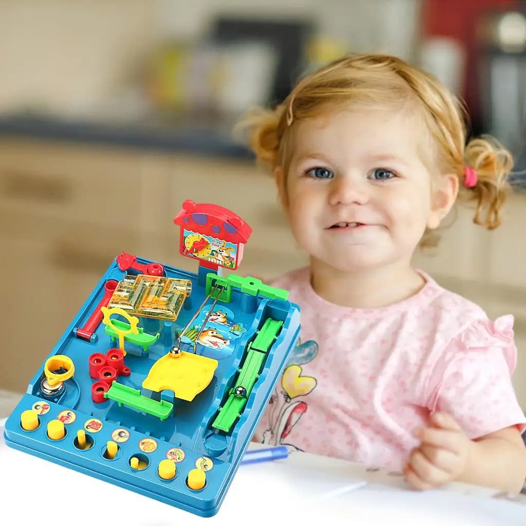 Marble Maze Puzzle Board Game