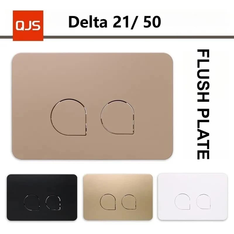 Delta 21 Toilet Plate , Dual Flush Toilet Pannel for Geberi-t Delta 50, Sigma01/ 20/ 30/ 50/ 60 Conceal Cistern Flushing Button