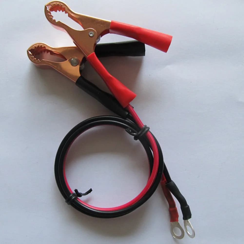 50 Amp Battery Ground Cable With Alligator Clips