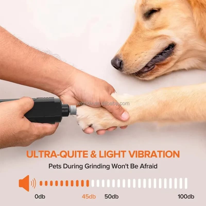 Electric Pet Nail Trimmer for Cats and Dogs