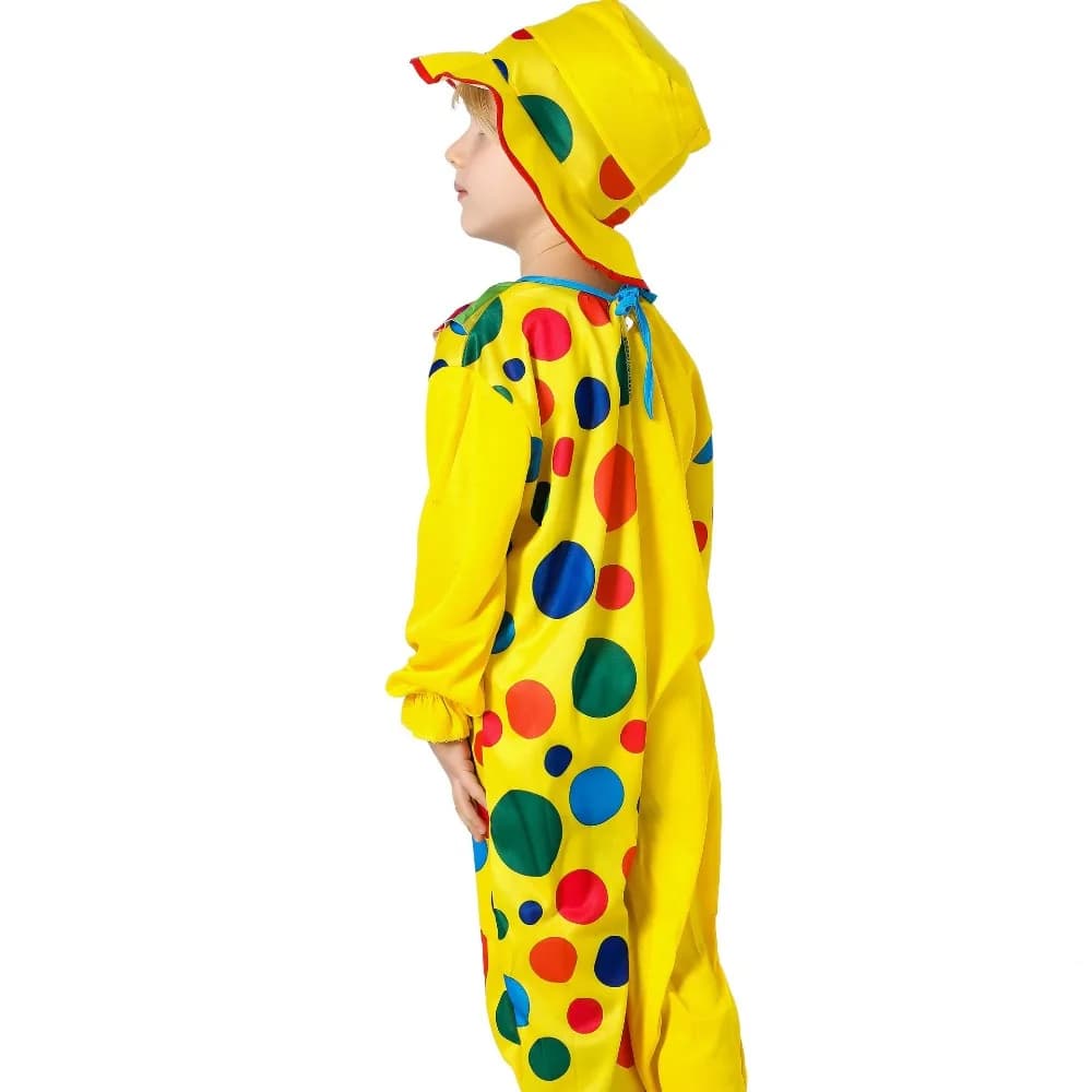 Halloween Clown Costume Performance  Makeup Ball Dressed Up Cosplay Props