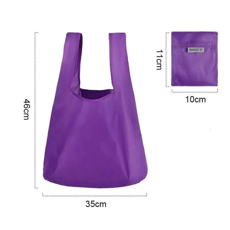 Reusable Foldable Canvas Shopping Tote
