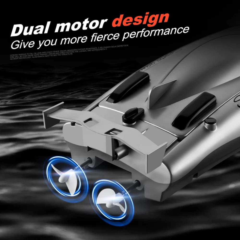 Dual Motor Remote Control Speedboat