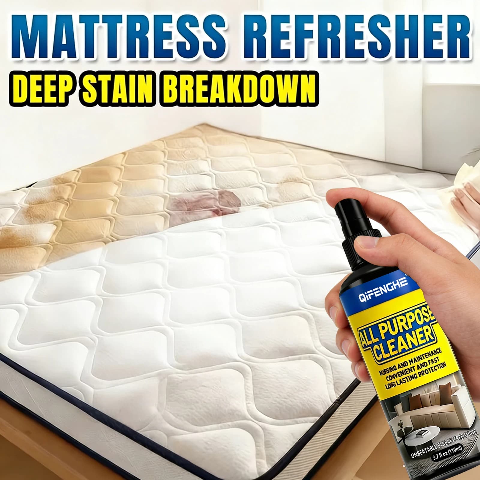 All Purpose Cleaner Spray with Microfiber Towel