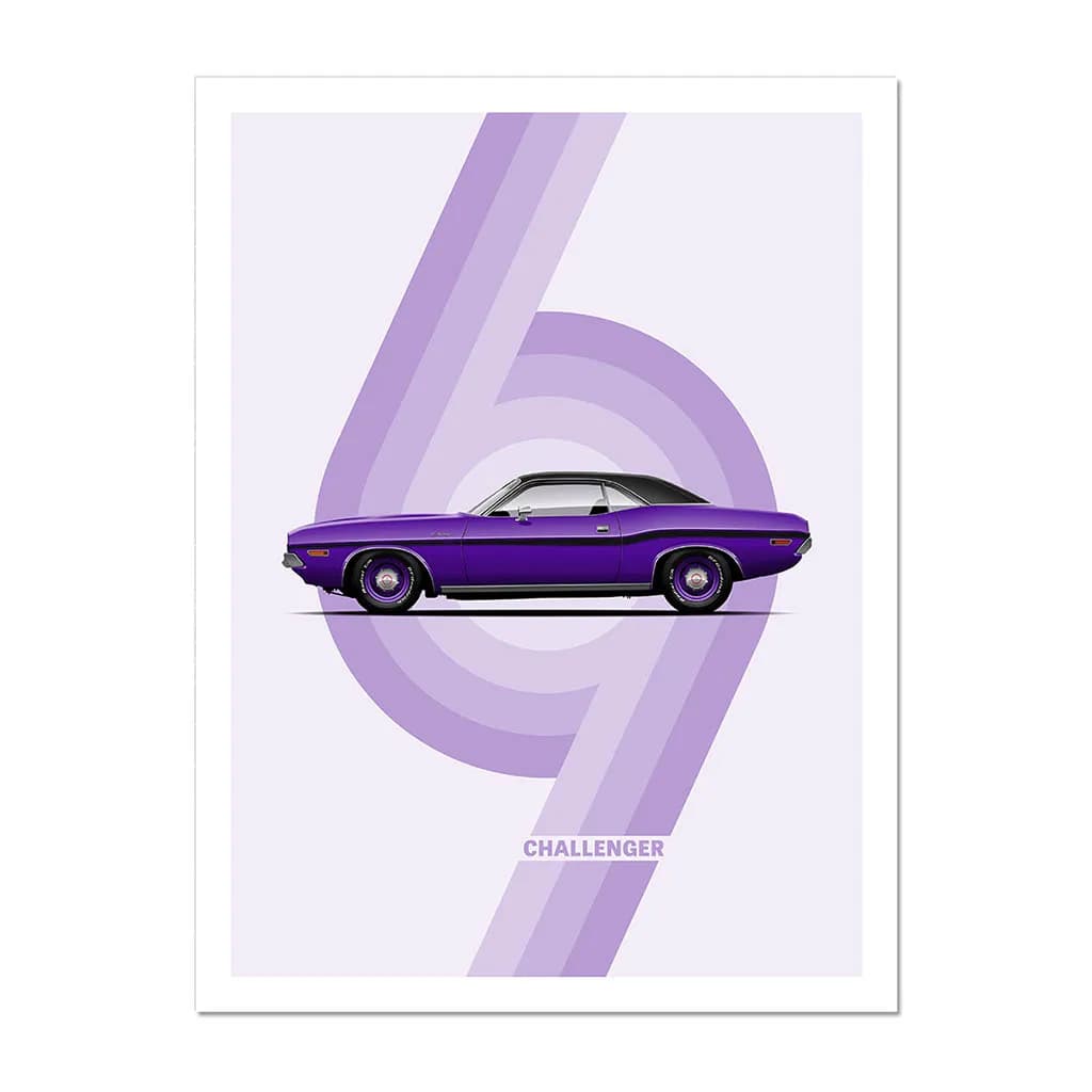 Wall Art Canvas for Home Decoration Cartoon Poster for Living Room Racing Car Picture Painting Vintage Interior Artwork Mural