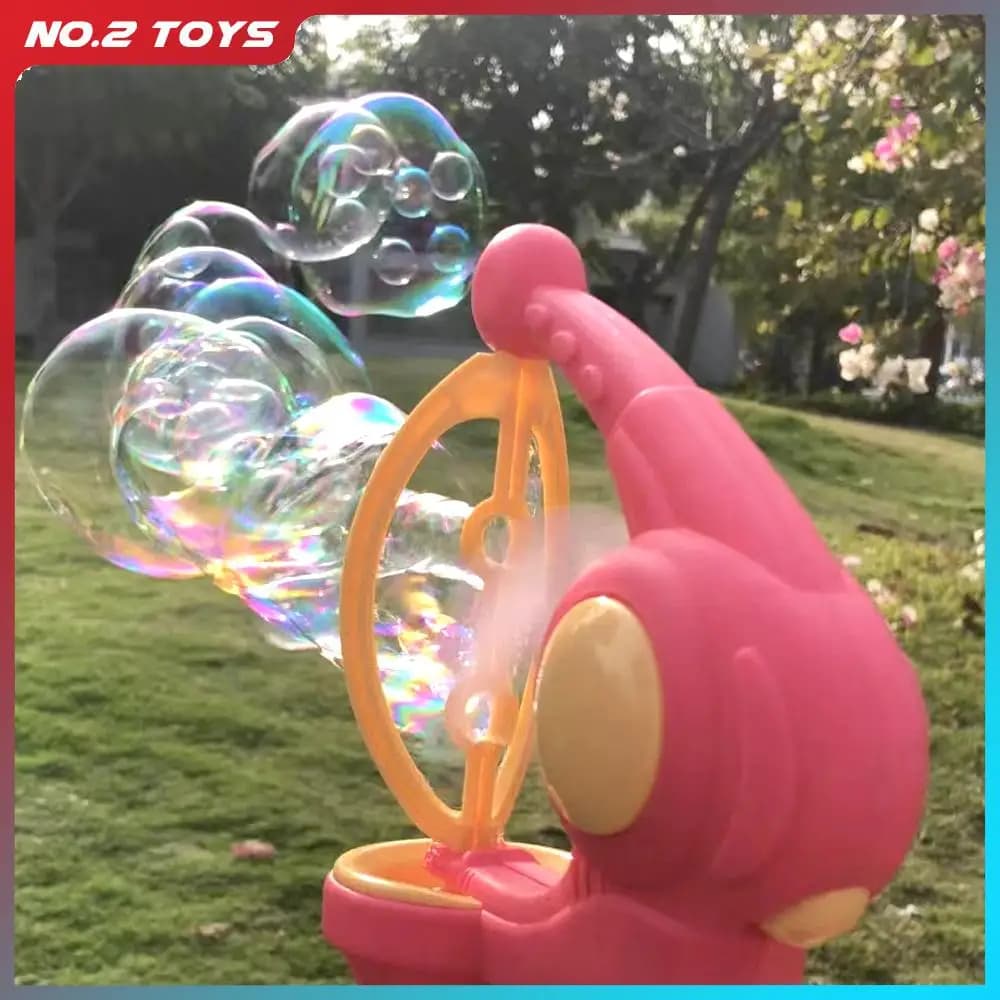 Automatic Bubble Gun with Soap Solution