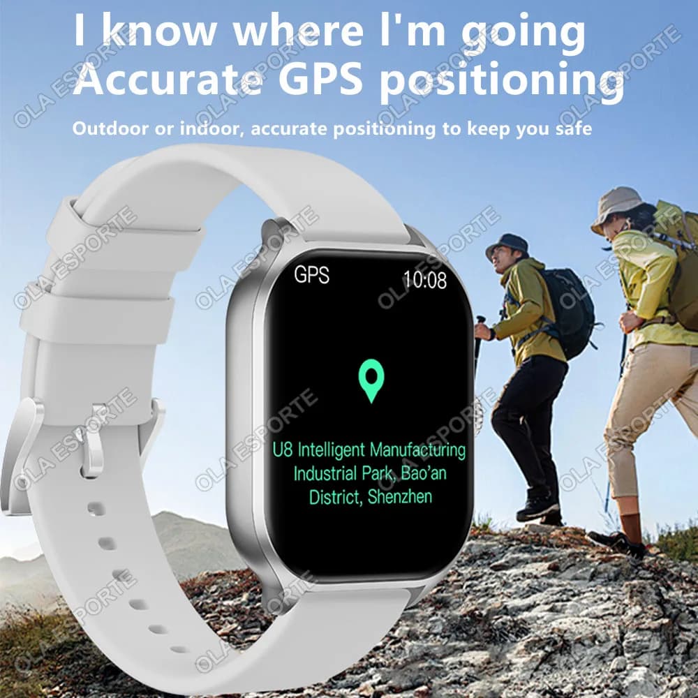 Smart Watch For Android IOS Watches 2.01inch HD Display Bluetooth Call Message Alert Music Sports Smartwatch Men Women Gift Ht30