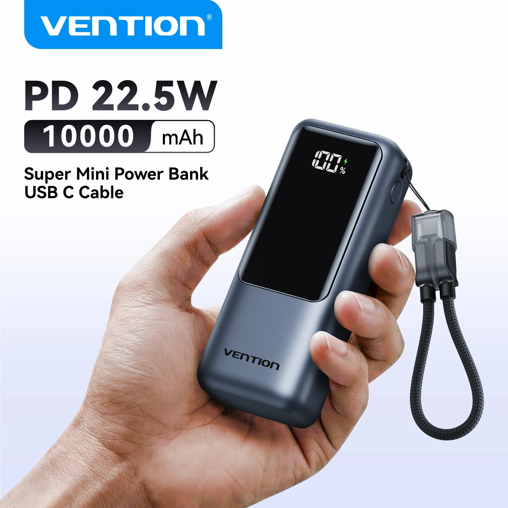 Mini Portable Charger 10000mAh 22.5W