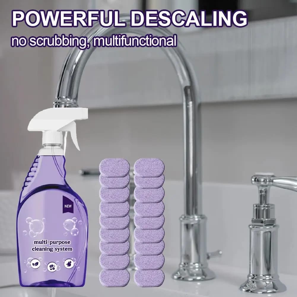 All-Purpose Cleaning Tablet System with Spray Bottle